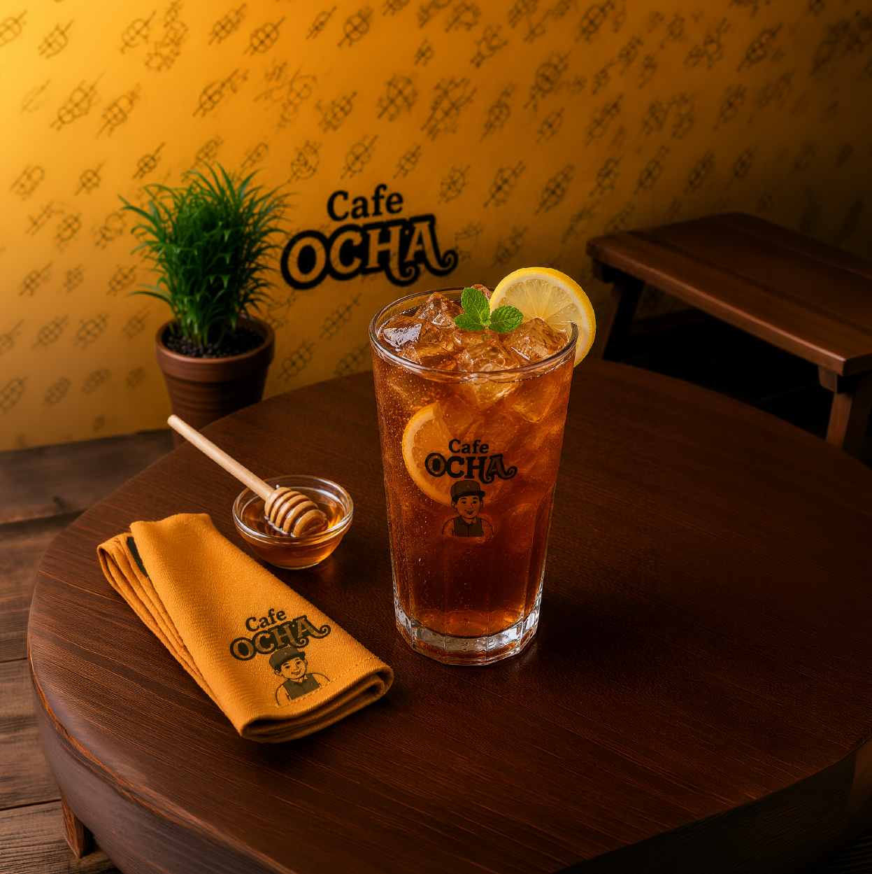 Iced Honey Black Tea